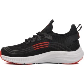 Resim Walkway Siyah Beyaz Kırmızı Unisex Spor Ayakkabı 