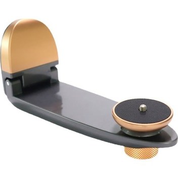 Yifomall Evrensel Projeksiyon Duvara Montaj Askısı - 5kg Taşıma Kapasiteli Katlanabilir Alüminyum Stand Altın