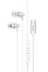 Resim hoco. M90 Delight 1.2M Type-C Dijital Mikrofonlu Kablolu Kulaklık - Gümüş 