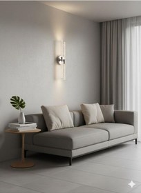 Resim Bh Bubblelight Dubble Şık Ve Zarif Modern Led Duvar Aplik Gümüş Pilli Gümüş 