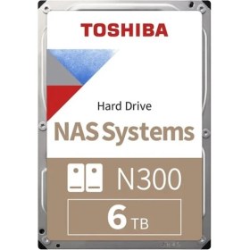Resim Toshiba 6tb MN10ADA600S N300 7200RPM 3.5" 128MB Cache Sata 3 Nas Disk Harddisk 