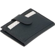 Resim Lacivert Deri Erkek Kredi Kartlık - S1KK00001617-X86 