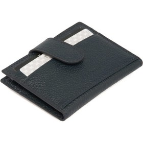 Resim Lacivert Deri Erkek Kredi Kartlık - S1KK00001617-X86 