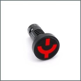 Resim Onesto Ledli MCB Göstergesi 220VAC/DC (Yuvarlak) 