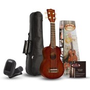 Resim Kala MK-S/PACK Makala Soprano Ukulele Seti (Natural) 