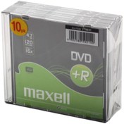 Resim Maxell Dvd+R 10Lu Maxell İnce Kutulu 4.7Gb 120Mın 16X 