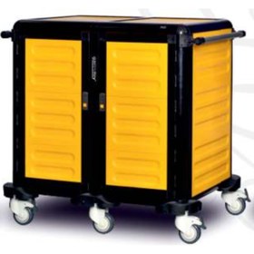 Resim Gastrolley İkili Gn Küvet Taşıma Arabası 75 (2 Yanı+ Arka Kapalı) 