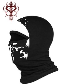 Resim Tarzsokak Painted Skull Motosiklet Giyim Maske & Balaklava 