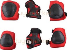 Resim Dizlik Dirseklik Set - Kırmızı 