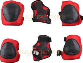 Resim Dizlik Dirseklik Set - Kırmızı 