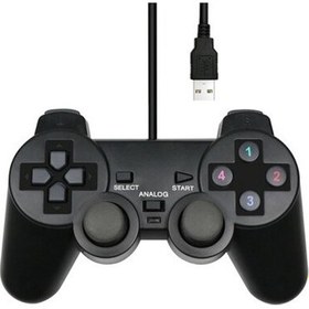 Resim Analog USB Gaming Joystick Oyun Kolu Titreşimli 