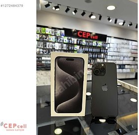 Resim Apple iPhone 15 Pro Max İkinci El TR | 256 GB | Siyah 