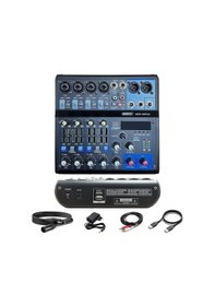 Resim Stüdyo Ekipmanları Midi Live Paket-4 Ses Kartlı Mikser Midi Klavye Cx1 Mikrofon Kulaklık 
