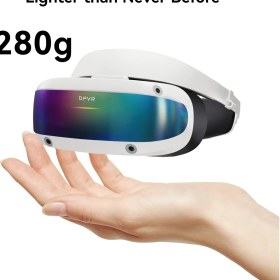 Resim DPVR E4 Sanal Gerçeklik Gözlüğü Beyaz Renkli 7000+ Oyun Desteği ile PC Uyumlu 