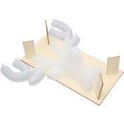 Resim Kendin Yap Epoksi Reçine Döküm Ve Güzellik Salonu Süsleri İçin Geyik Şeklinde Silikon Kalıp 15 16cm 