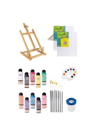 Resim Artdeco 140 Ml Akrilik Boya Masaüstü Şövale Seti 