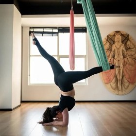 Resim Yg-Fly Yoga Hamak Yeşil 