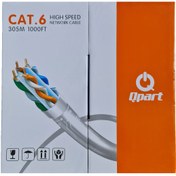 Resim Qpart Cat6 Upt Hıgh Speed Network Cable 305m Network Kablosu 