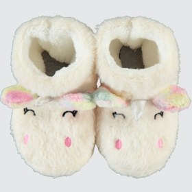 Resim Civil Girls Kız Çocuk Panduf 25-30 Numara Ekru Ekru 