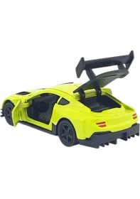 Resim Vardem Çek Bırak Metal Küçük Arabalar 8 cm - 6411A - Açık Yeşil 