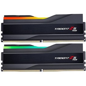 Resim G.Skill Trident Z5 F5-6400J3239F48GX2-TZ5RK RGB 6400 MHz CL32 96 GB (2x48 GB) Dual (32-39-39-102) 1.35V Siyah DDR5 RAM G.Skill