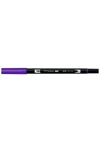 Resim Tombow Dual Brush Pen Grafik Çizim Kalemi 676 Royal Purple 