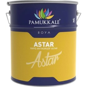 Resim Pamukkale Rapid Endüstriyel Hızlı Kuruyan Metal Yüzey Astarı 5 Kg Oksit Kırmızı 