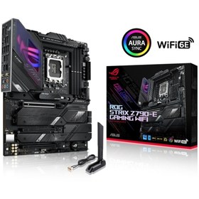 Resim ASUS ROG STRIX Z790-E GAMING WIFI DDR5 7800MHz+(OC) HDMI DP M.2 ATX 1700p 