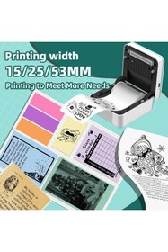 Resim Phomemo M02 Pro Mini Taşınabilir Akıllı Cep Sticker Fotoğraf Yazıcı, Yapay Zeka Destekli Uygulama 