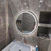 Resim AYNA MERKEZİ Banyo Aynası Led Işık 