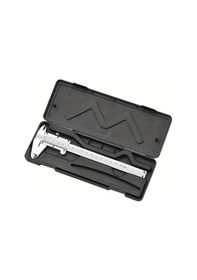 Resim 150mm / 0.02mm Paslanmaz Çelik Mekanik Kumpas - Sürgülü Manuel Kumpas 