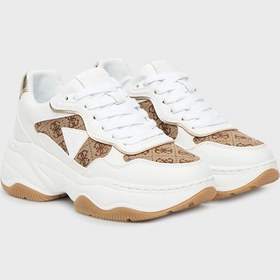 Resim Guess Bayan Ayakkabı Flthp4 Fal12 Beıbr Beyaz-bej Beyaz-bej 