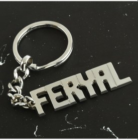 Resim Ilkeshop Feryal İsimli Anahtarlık- Çok Renkli 