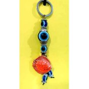 Resim NAZAR Balık Figürlü Nazar Boncuklu Anahtarlık 