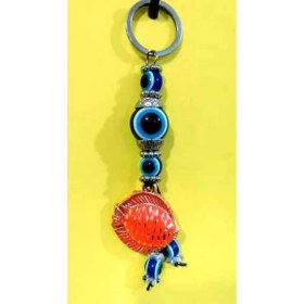 Resim NAZAR Balık Figürlü Nazar Boncuklu Anahtarlık 