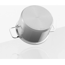 Resim Berhghoff Dina Helix Paslanmaz Çelik Kapaklı Güveç Tenceresi 18CM 