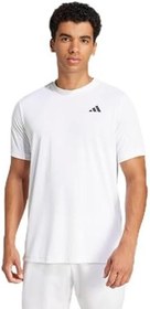 Resim adidas Erkek Tenis Spor T-Shirt, JD8639 Club Tee, Beyaz, XL JD8639 