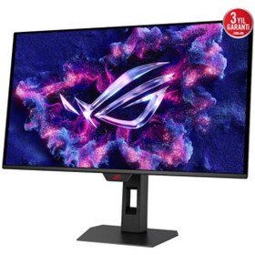 Resim ASUS ROG Strix OLED XG27ACDMS 26.5inç 280Hz 0.03ms 2K QHD Adaptive Sync QD-OLED Pivot Gaming Monitör 