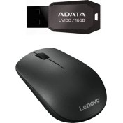 Resim Lenovo 400 Kablosuz Mouse + Flash Bellek Ikili Set 