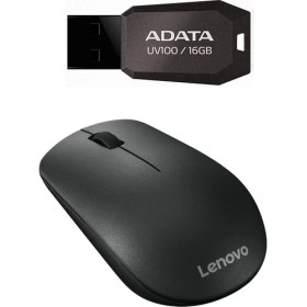Resim Lenovo 400 Kablosuz Mouse + Flash Bellek Ikili Set 