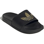 Resim adidas Siyah - Altın Kadın Terlik GZ6196 ADILETTE LITE W 