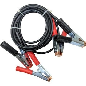 Resim Bakır Akü Takviye Kablosu Profesyonel Maşalı. Tır İş Makinası 