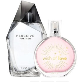 Resim Avon Perceive Erkek 100 Ml + Wish Of Love Kadın 50 Ml Parfüm Seti 