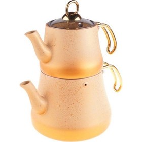 Resim Bambum Mars-Granit Çaydanlık Takımı Krem 