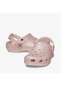Resim Crocs Classic Glitter K Çocuk Pembe Terlik Düz 206993 PEMBE 