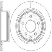 Resim Ferodo DDF1579 FREN DİSKİ ARKA KOLEOS 08- / 300ZX 03- QASHQAI 07- 