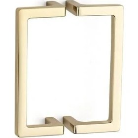 Resim SDT Group 96 mm Altın Rengi Modern Kulp Yarım Tek Adet 