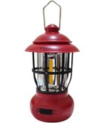 Resim Madfox Glamping Kamp Lambası 250 Lümen Kırmızı Renk Kırmızı 