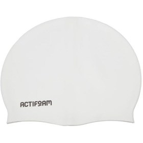 Resim Actifoam Silikon Bone Deluxe Yüzücü Havuz Bonesi/beyaz Beyaz 