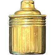 Resim Tek-İş Duy E-14 Metal Düz Duy Sarı 